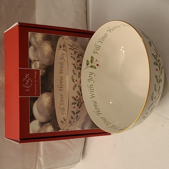 Lenox American by Design "Fill Your Home With Joy" Large Bowl - Picture 2 of 5